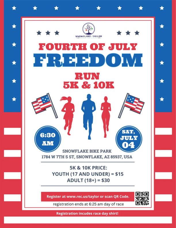 July 4th 2026 Freedom Run